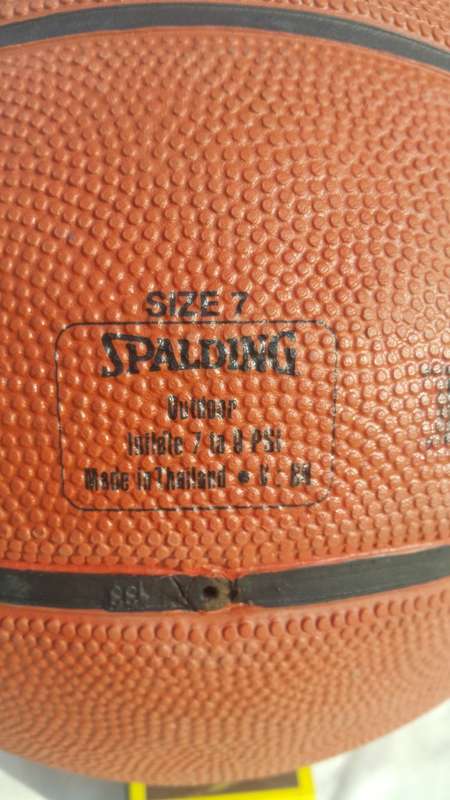 Spalding Silver NBA Basketball