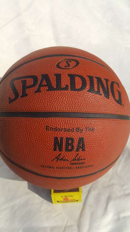 Spalding Silver NBA Basketball