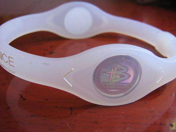POWER BALANCE  MED 19 CM  TRANSPARENT @ CRAZY RI START