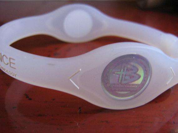 POWER BALANCE  SMALL 17.5 CM  TRANSPARENT @ CRAZY RI START