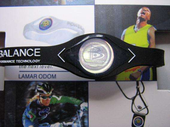POWER BALANCE  SMALL 17.5  CM  BLACK @ CRAZY RI START