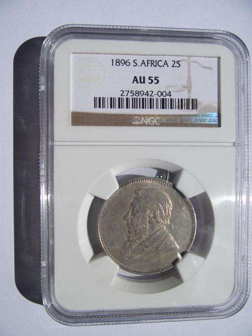 1896 2 SHILLING GRADED AU55 CRAZZZZY R1 START