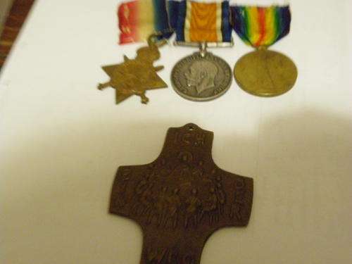 WW1 Trio 4 th mtd Rifles ( Umvoti Mtd Rifles)