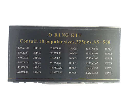 O Rings 18 most popular sizes (imperial) -QTY 225