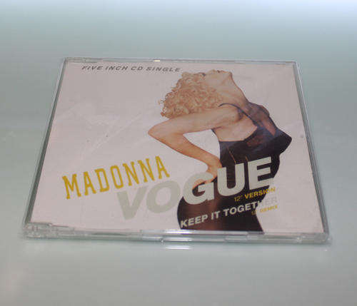 Madonna Vogue German CD Single