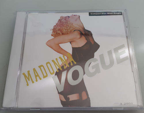 Madonna Vogue USA CD Maxi Single
