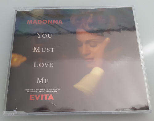 Madonna You Must Love Me German CD Maxi Single
