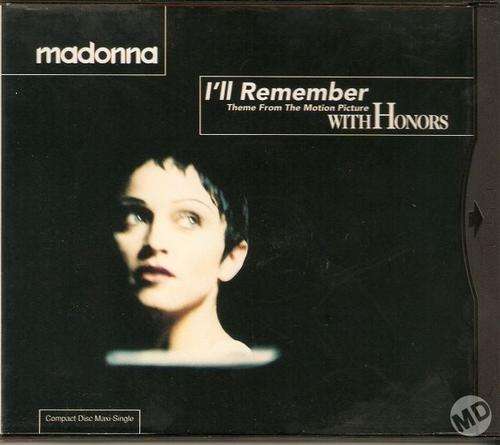 Madonna I'll Remember USA Flp Pak CD Maxi