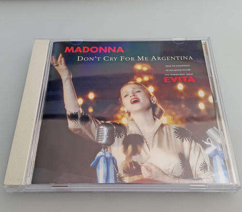 Madonna Don't Cry For Me Argentina Dance Remixes Japanese CD Maxi