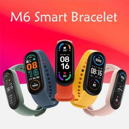 M6 Smart watch with built in Oximeter