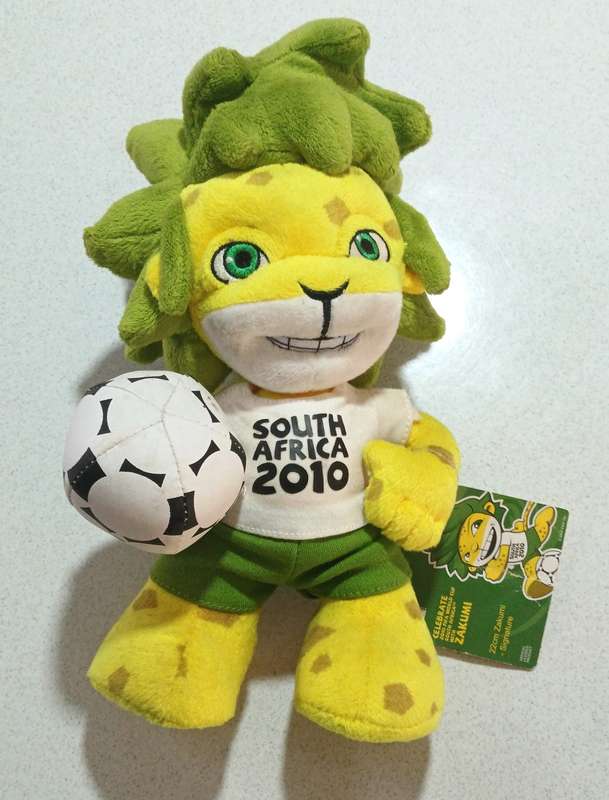 Zakumi, 2010 FIFA World Cup in South Africa mascot plush toy