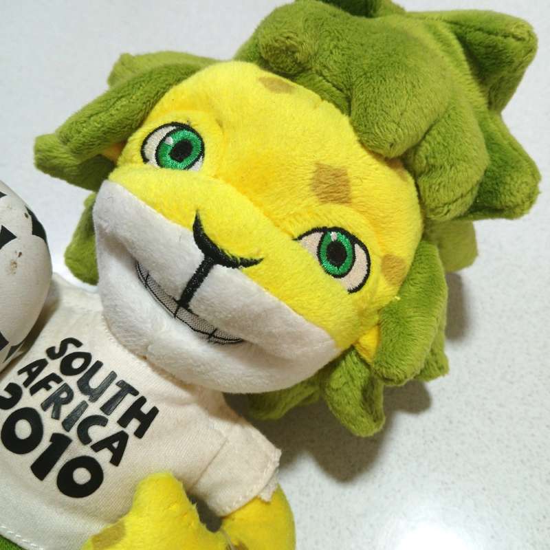 Zakumi, 2010 FIFA World Cup in South Africa mascot plush toy