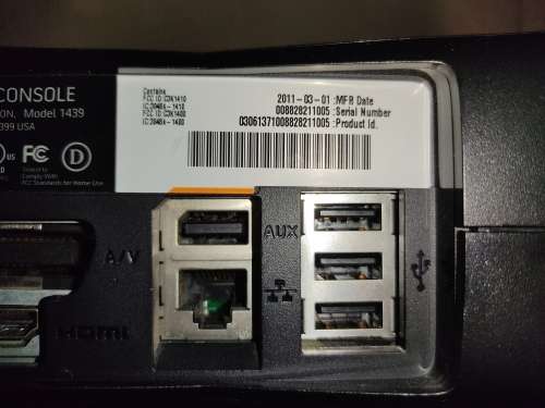 Xbox 360 - Model 1493 (Not working - needs repairs/for parts)