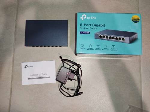 TP-Link 8-Port Gigabit Switch - TL-SG108(UN) Ver: 4.0