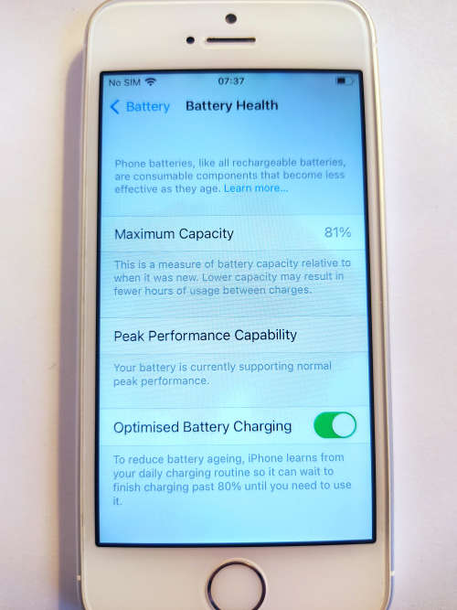 iPhone SE 2016 - 32GB - Silver (1st Gen)