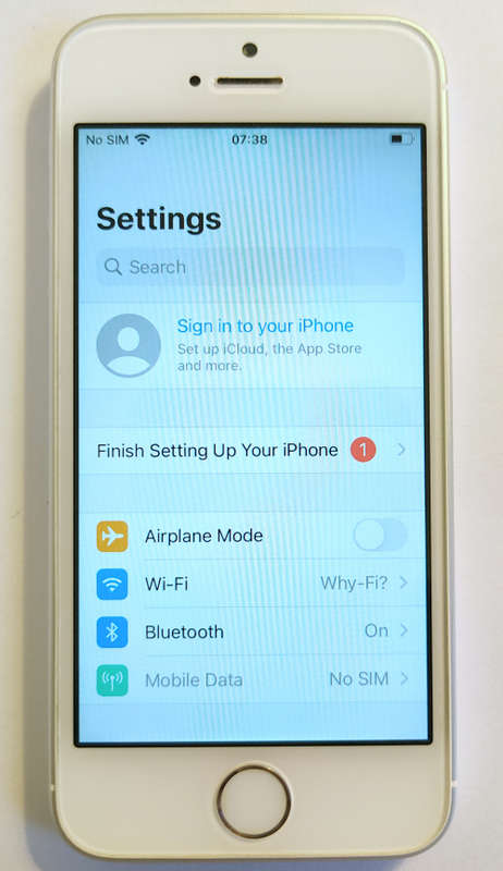 iPhone SE 2016 - 32GB - Silver (1st Gen)