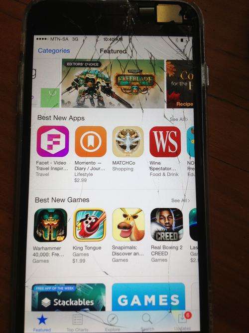 iPhone 6 Plus (Broken Screen)