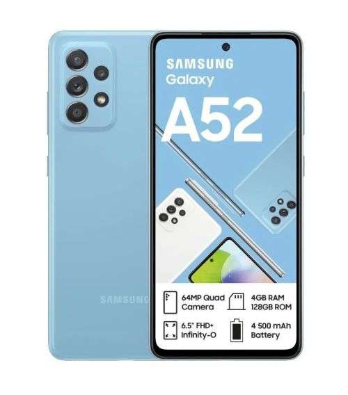 Samsung Galaxy A52, 128GB - Blue