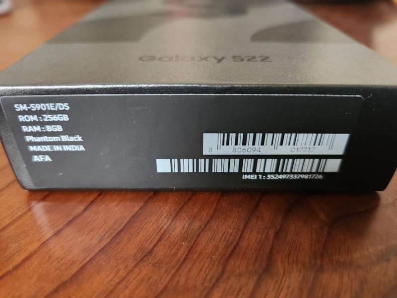 Samsung Galaxy S22, 256GB