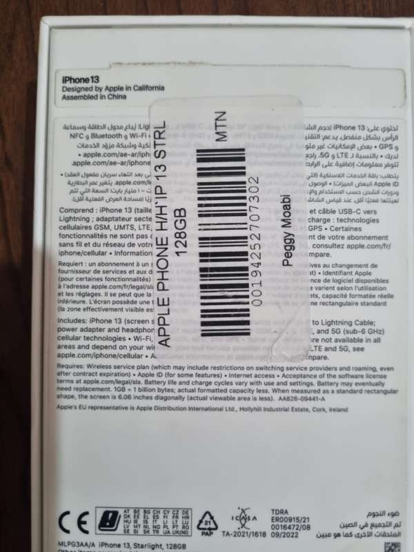iPhone 13 - 128GB - White