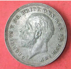 1935 GEORGE V SILVER CROWN