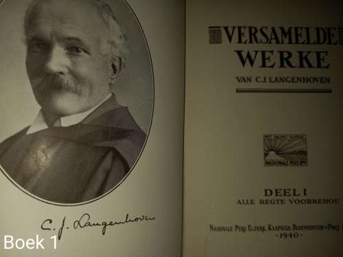 Versamelde Werke Deel 1 - C.J. Langenhoven