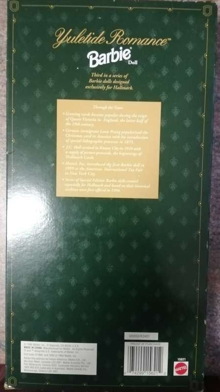 Barbie Yuletide Romance Special Edition `96