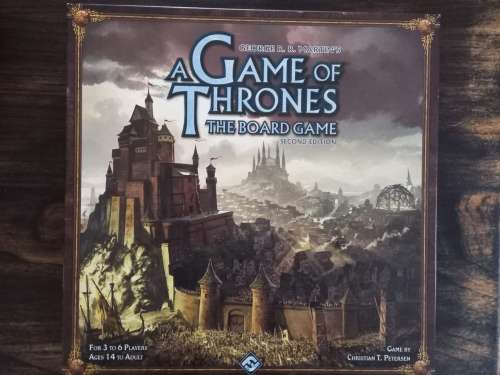 Game of Thrones Board Game 2011 2nd Edition