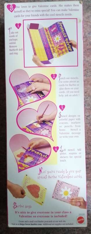 Barbie Make a Valentine 1998