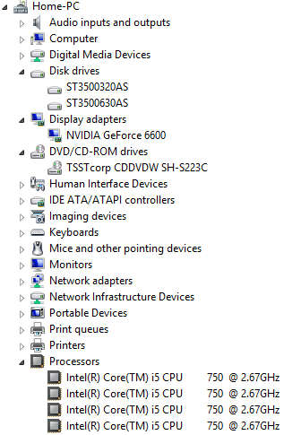 Full PC with keyboard and mouse