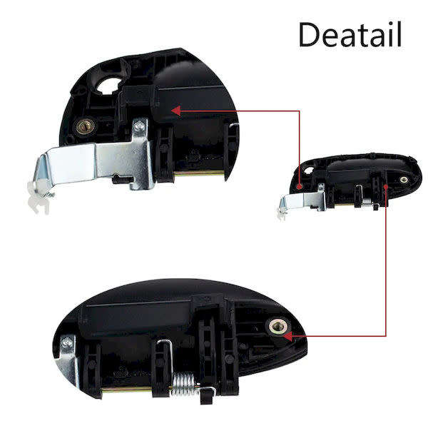 Front and rear  Left & Right Exterior Door Handles Pair For Hyundai Matrix Lavita