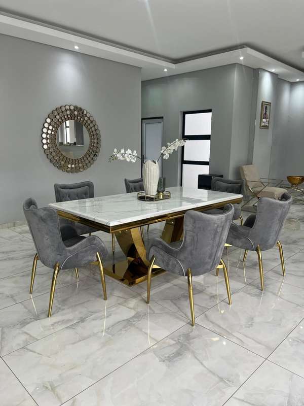 KC Furn- Davos Dining Set