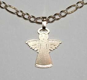 9k / 9ct gold Angel Pendant / Charm. Ready for you. Last one!