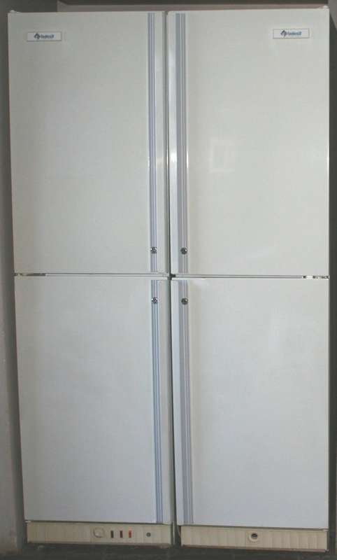 Indesit series 2000 double fridge & freezer, 2 matching units, 560 litres, perfect working condition