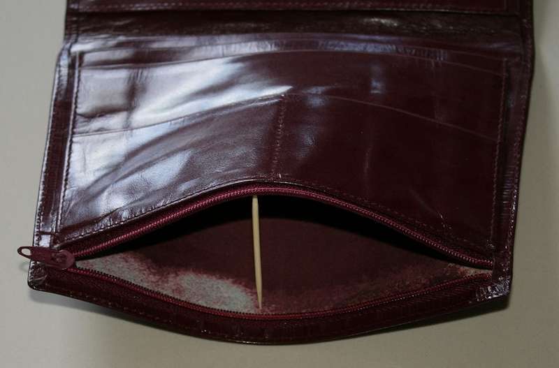 Genuine Cartier leather document holder