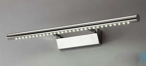 40cm Stainless Steel 5W LED Wall Bathroom Mirror Art LIGHT FITTING, energy saving. Ready for you