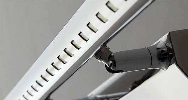 40cm Stainless Steel 5W LED Wall Bathroom Mirror Art LIGHT FITTING, energy saving. Ready for you