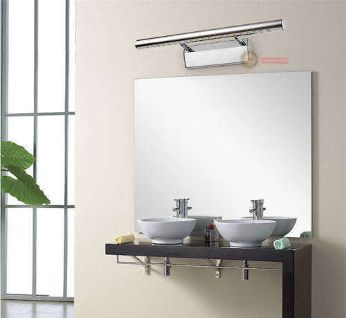 40cm Stainless Steel 5W LED Wall Bathroom Mirror Art LIGHT FITTING, energy saving. Ready for you