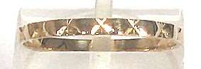 Star-cut BAND: 19.2k / 19.2ct Portuguese rose gold, 2mm wide, size M. Ready for you. Last one!