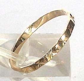 Star-cut BAND: 19.2k / 19.2ct Portuguese rose gold, 2mm wide, size M. Ready for you. Last one!