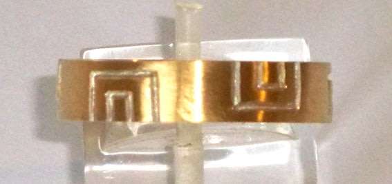 19.2k / 19.2ct Portuguese rose gold 5mm satin BAND. UNIQUE. Ready for you. Last one!