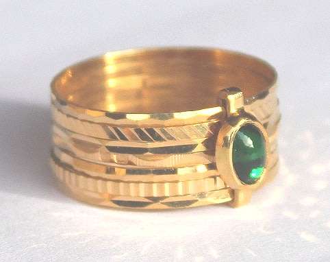 7 slave bands, engraved = 7 alianças: 19.2k / 19.2ct Portuguese rose gold. Ready for you. Last set!