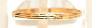 Engraved BAND: 19.2k / 19.2ct Portuguese rose gold. Ready for you. Last one!