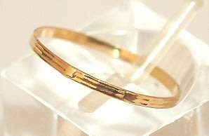 Engraved BAND: 19.2k / 19.2ct Portuguese rose gold. Ready for you. Last one!