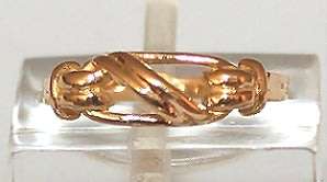 Baby / Child crossover RING: 19.2k / 19.2ct Portuguese rose gold. Ready for you. Last one!