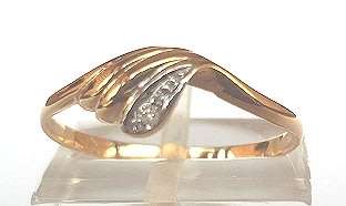 Diamond Swirl RING: 19.2k / 19.2ct Portuguese rose gold. Ready for you. Last one!