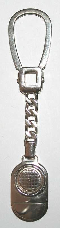 Golf ball Key Ring: sterling silver. Ready for you. Last one!
