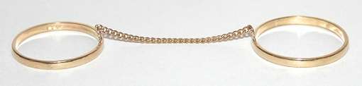 9k / 9ct gold Slave Bands, 2mm wide. Ready for you. Last set!