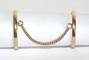 9ct gold Slave Bands, 2mm wide. Ready for you!
