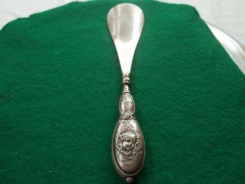 Hallmark silver shoe horn